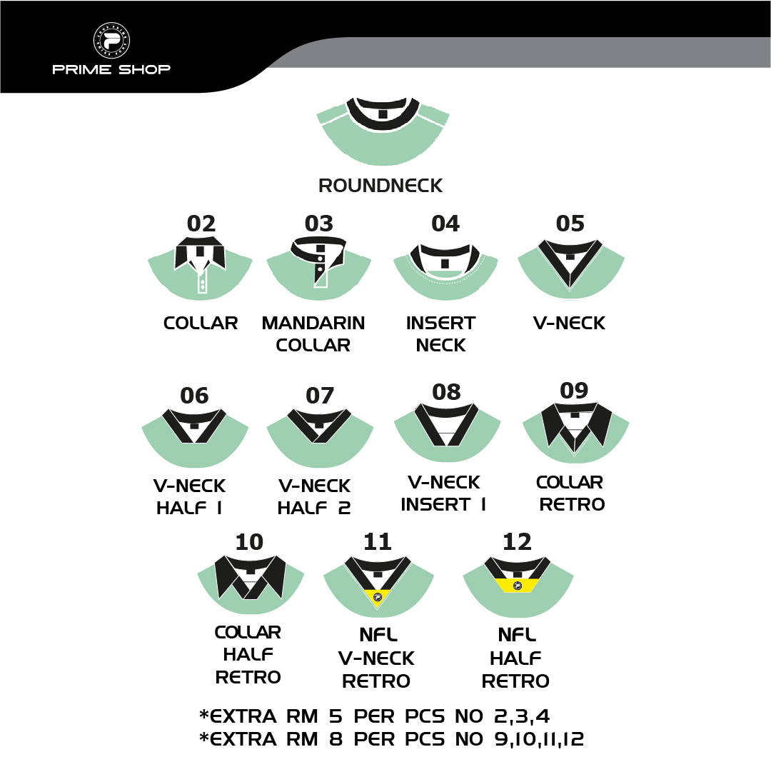 Size Chart Prime Shop